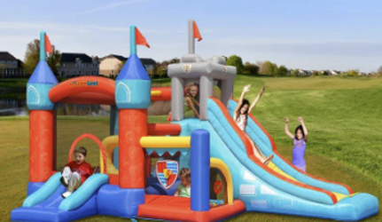 bounce house with castle.png
